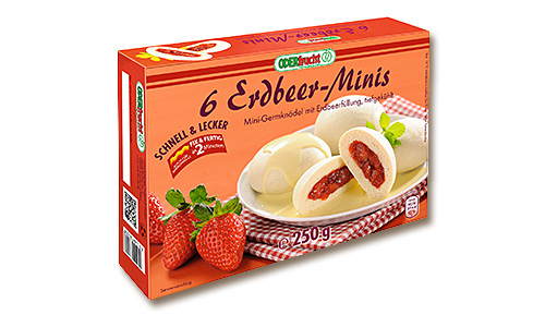 Germknödel Minis - ODERfrucht Tiefkühlkost - Kloß- und ...