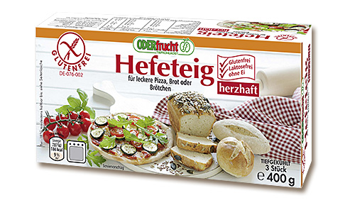 glutenfreier Hefeteig