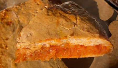 Krautkuchen mit Oderfrucht-Teig